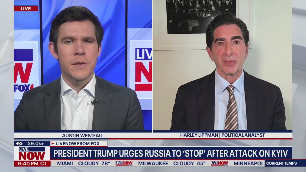 Trump urges Russia to 'STOP!' after Kyiv attack