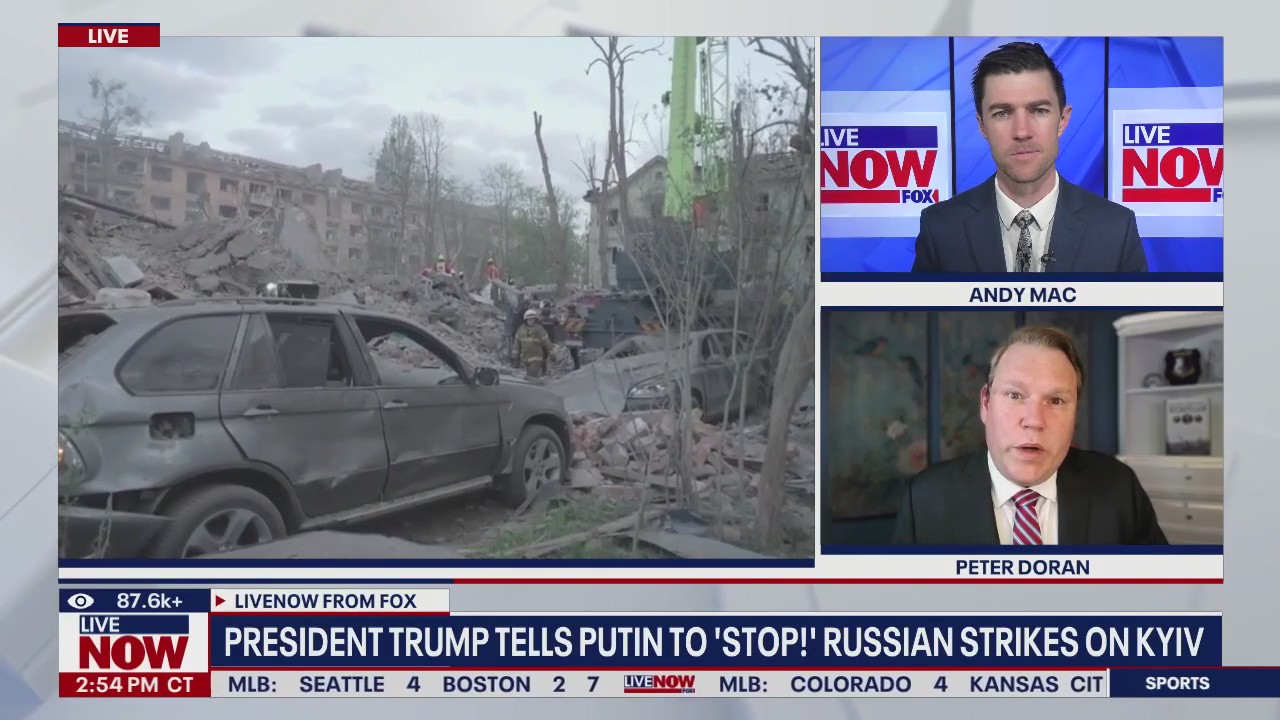 President Trump 'not happy' with Putin after attack