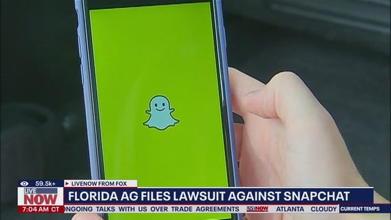 Florida AG talks lawsuit against Snapchat