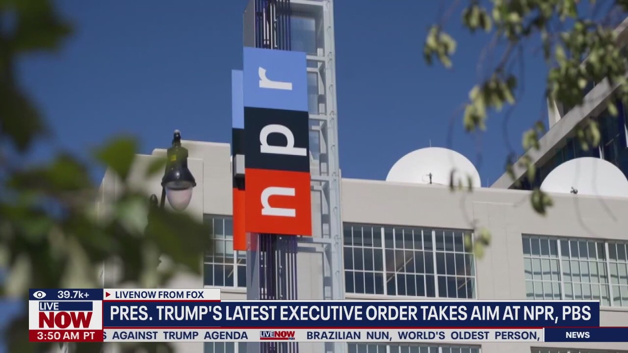 Pres. Trump cuts funding for NPR and PBS