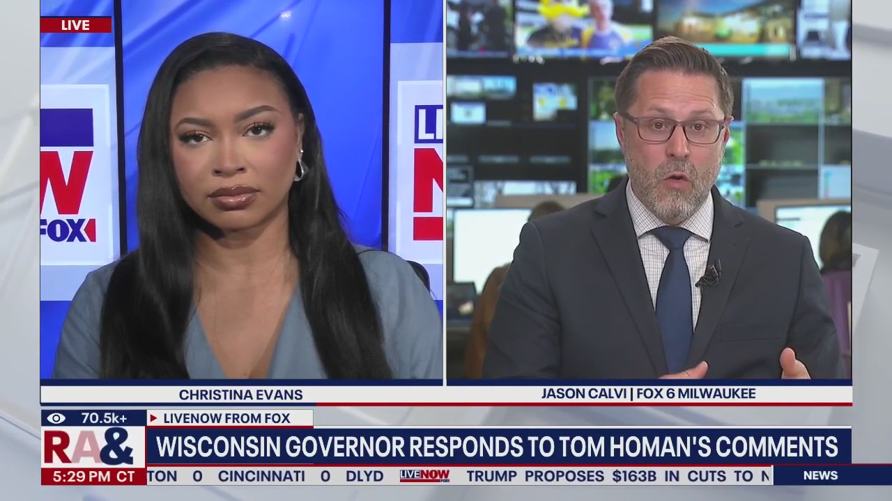 Wisconsin governor responds to Tom Homan's comments