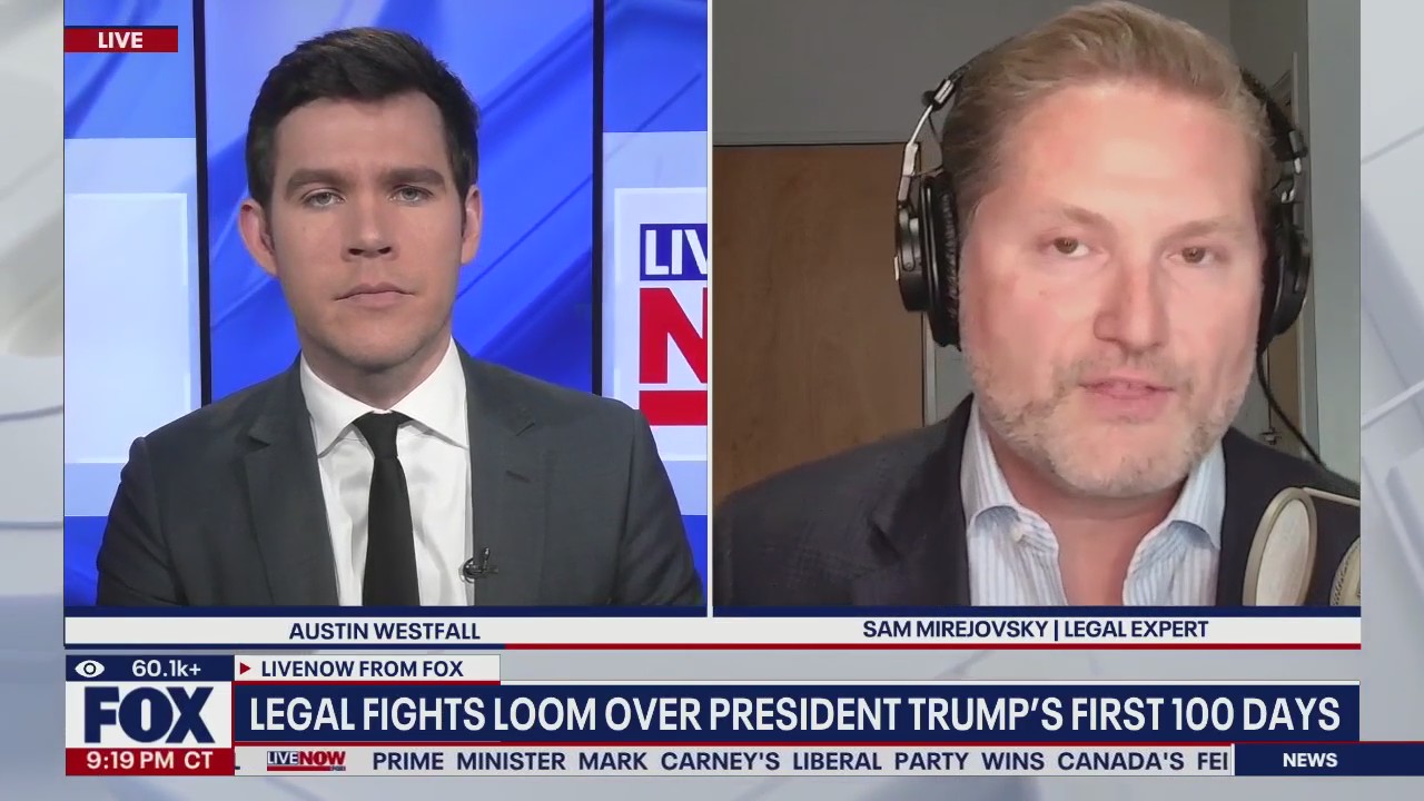 Legal fights loom over Trump's first 100 days