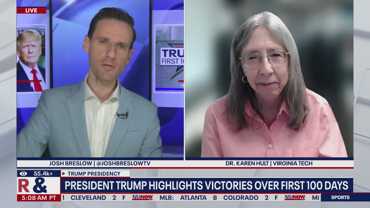 President Trump highlights victories over first 100 days