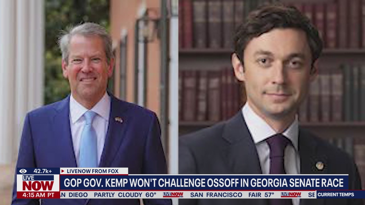 Georgia Gov. Brian Kemp passes on running for Senate