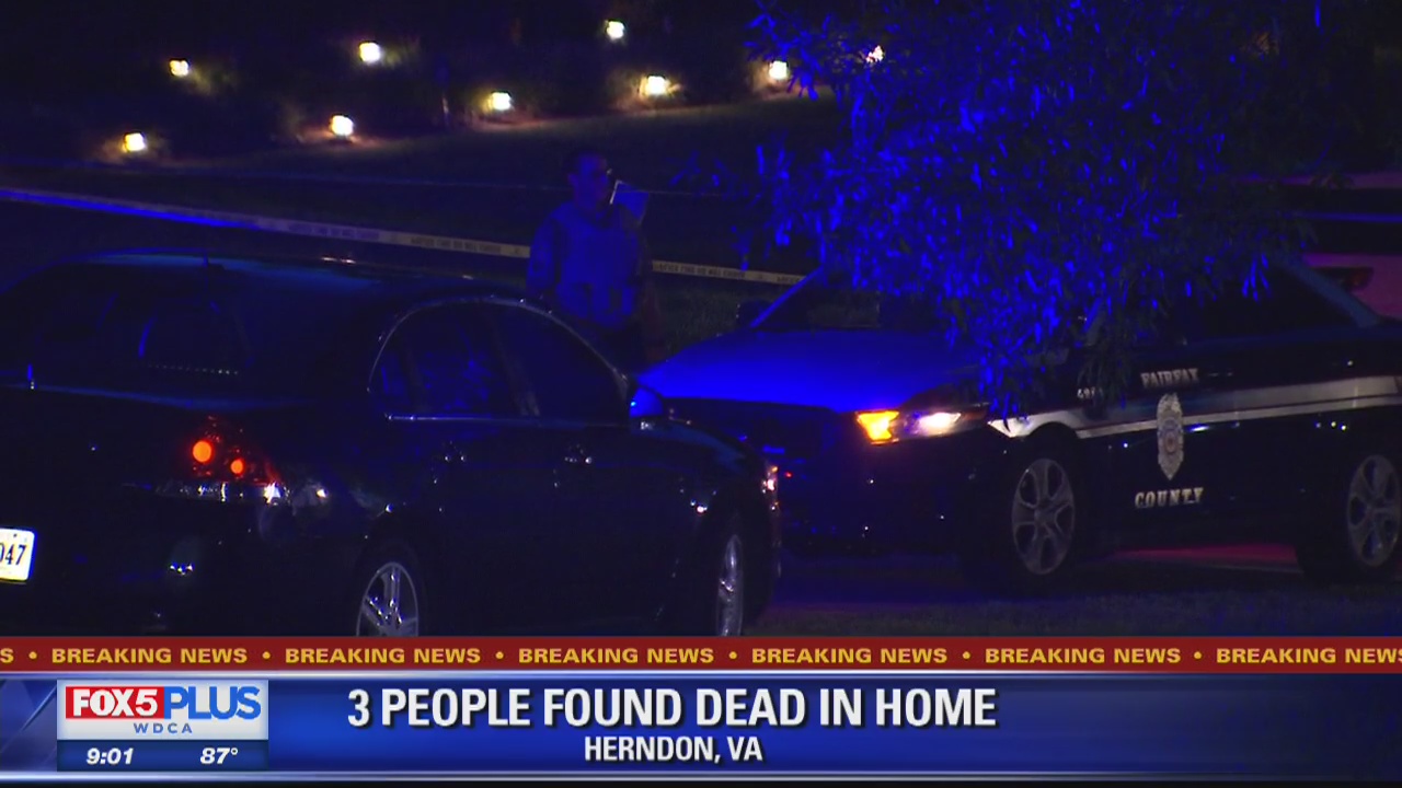 Woman, 2 children found dead in home in Herndon, police say