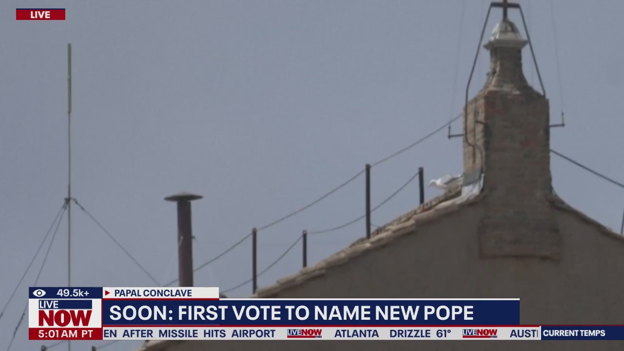 Soon: First vote to name new pope