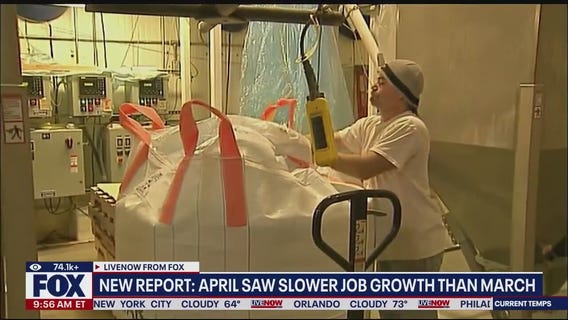 New report: April saw slower job growth than March