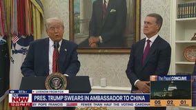 Trump swears in David Perdue as ambassador to China