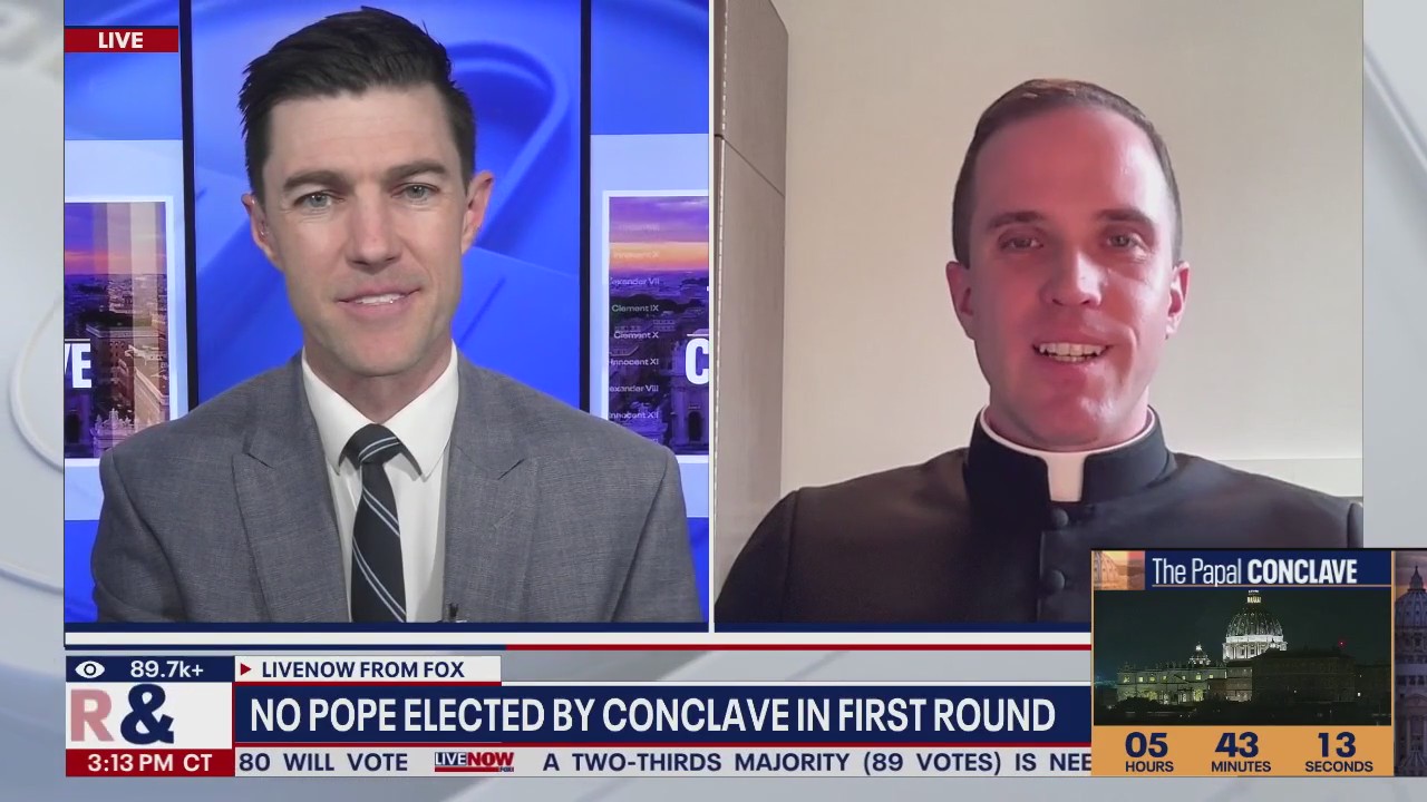 First day of conclave ends with black smoke