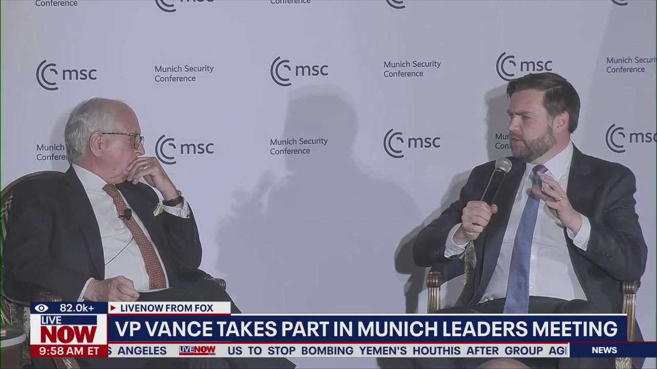 VP Vance takes part in Munich leaders meeting