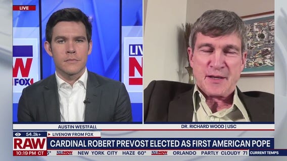 Cardinal Robert Prevost elected as 1st American pope