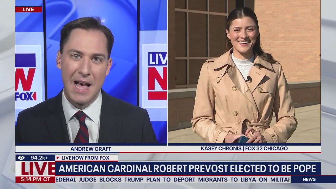 Chicago-born cardinal elected new pope