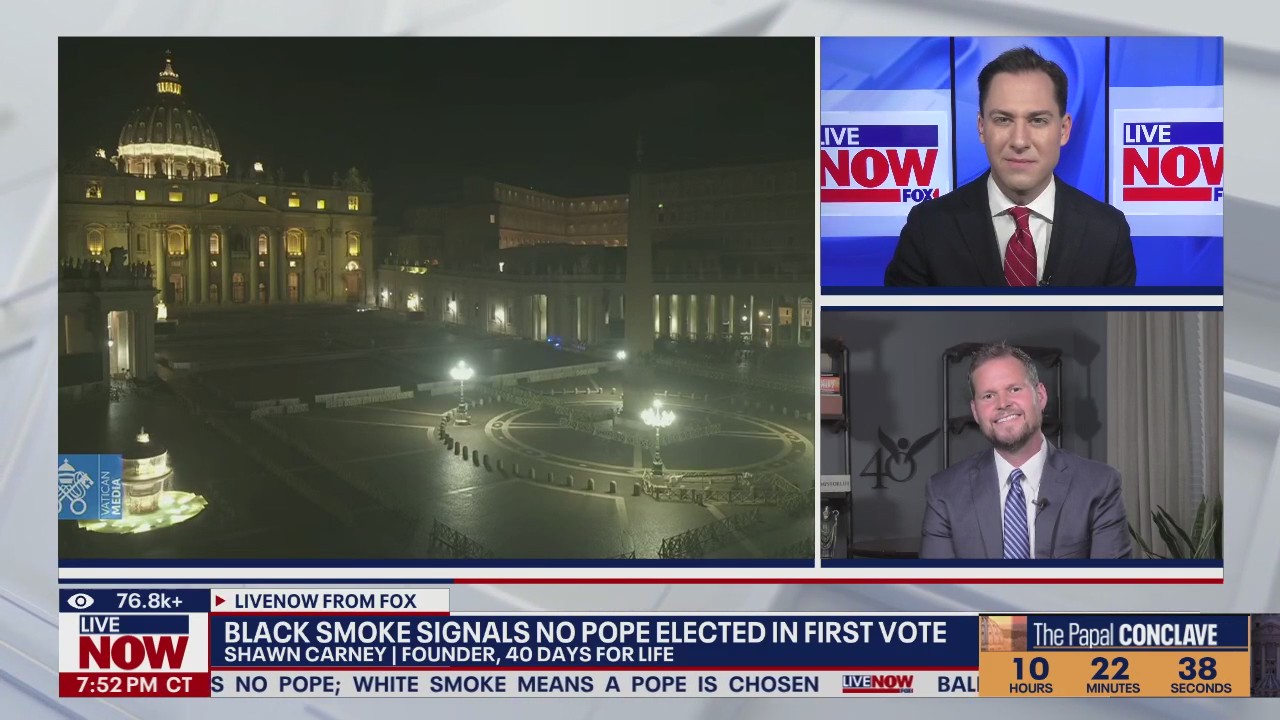 Papal conclave to continue Thursday