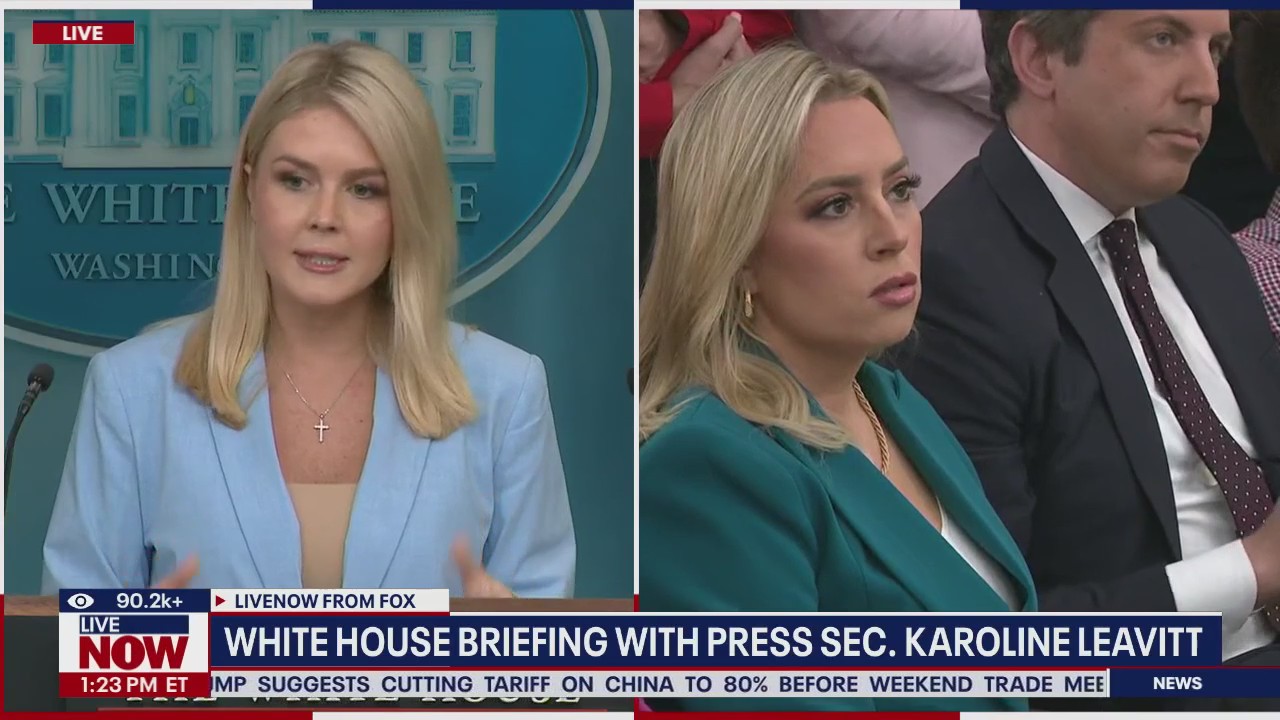 White House press briefing with Karoline Leavitt