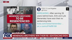 Menendez brothers win re-sentencing bids