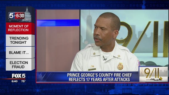 Prince George's County fire chief recalls experience responding to 9/11 attack at Pentagon