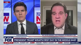 President Trump wraps up first day in the Middle East