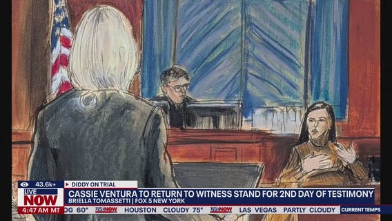 Cassie Ventura to return to witness stand