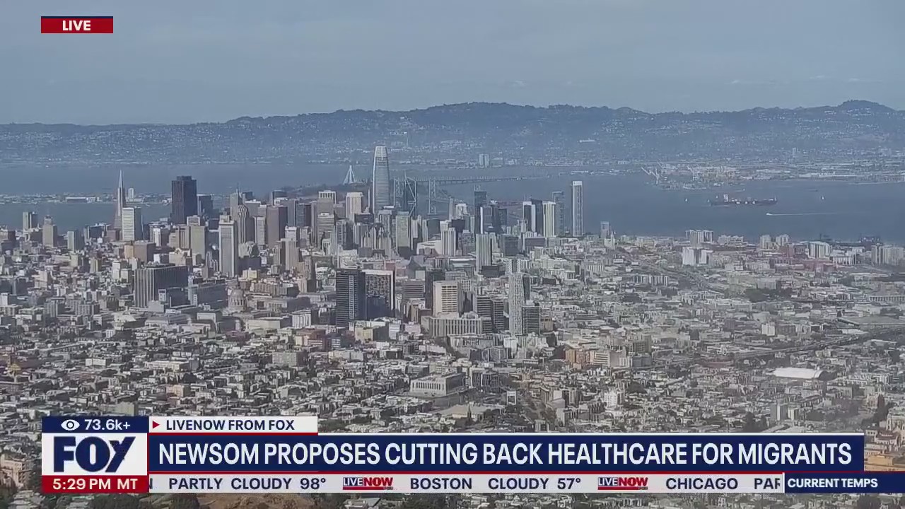 Newsom proposes cutting back healthcare for migrants