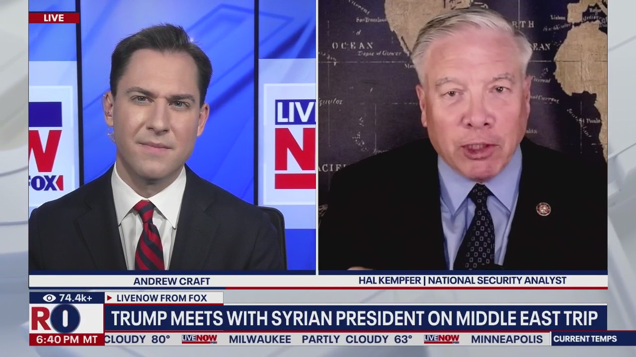 President Trump meets with Syrian president