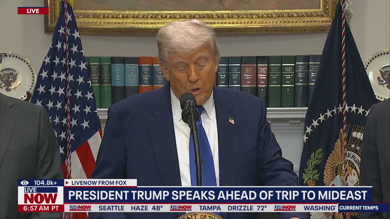 President Donald Trump on China trade & Saudi Arabia