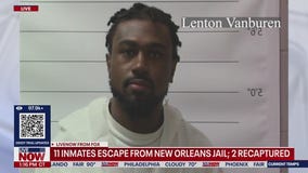 11 inmates escape New Orleans jail; 2 recaptured