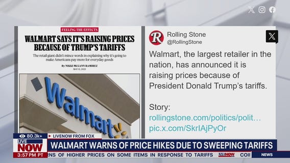 Walmart warns of price hikes due to tariffs