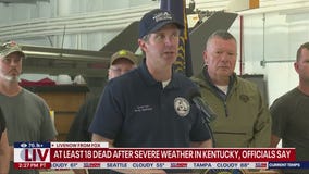 At least 18 dead after severe weather in Kentucky