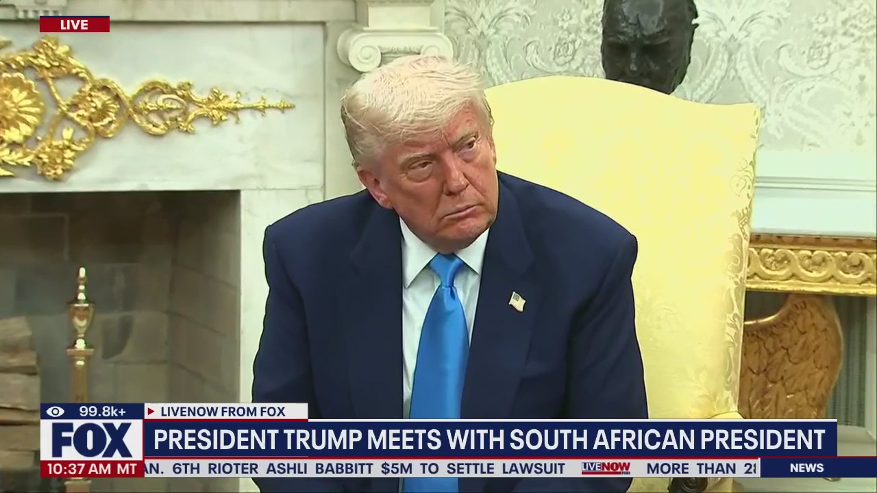 Trump accuses S. Africa of genocide