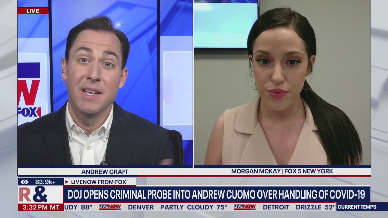 DOJ opens criminal probe into Andrew Cuomo
