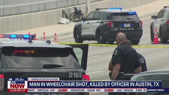 Man in wheelchair shot, killed by officer in Austin