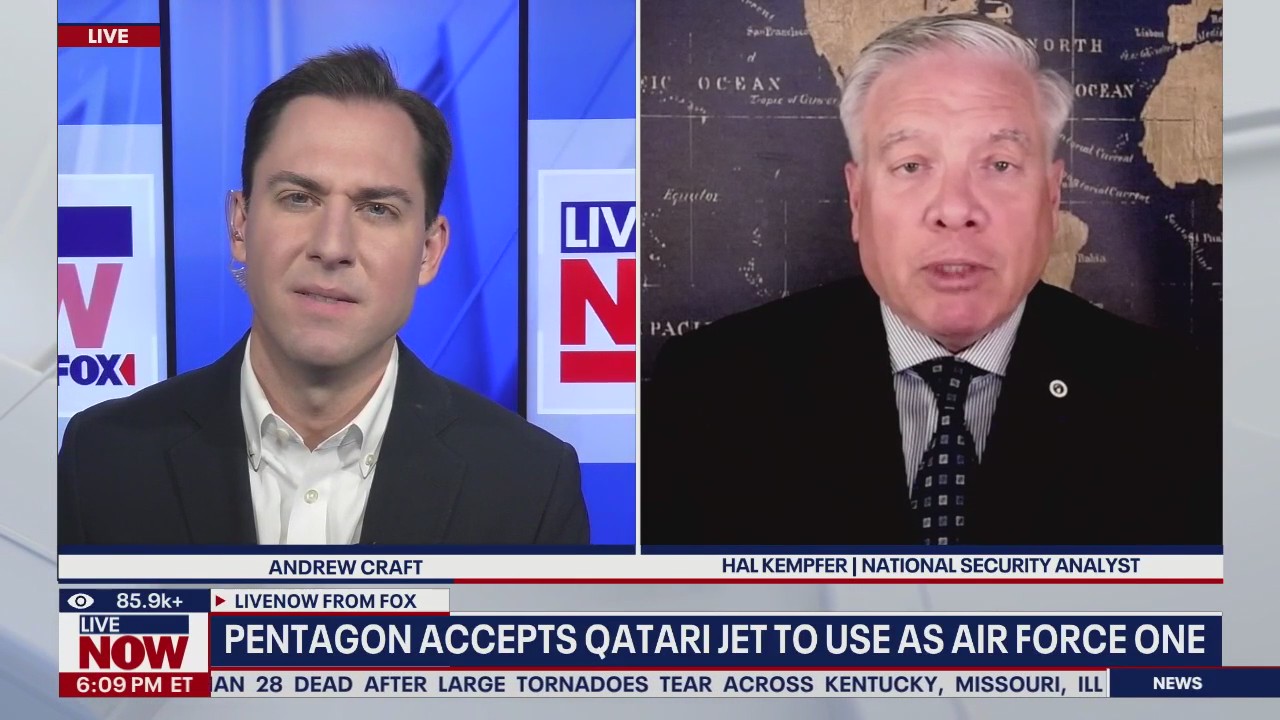 Qatari Fox Pentagon accepts Qatari jet to use as Air Force One | LiveNOW from FOX