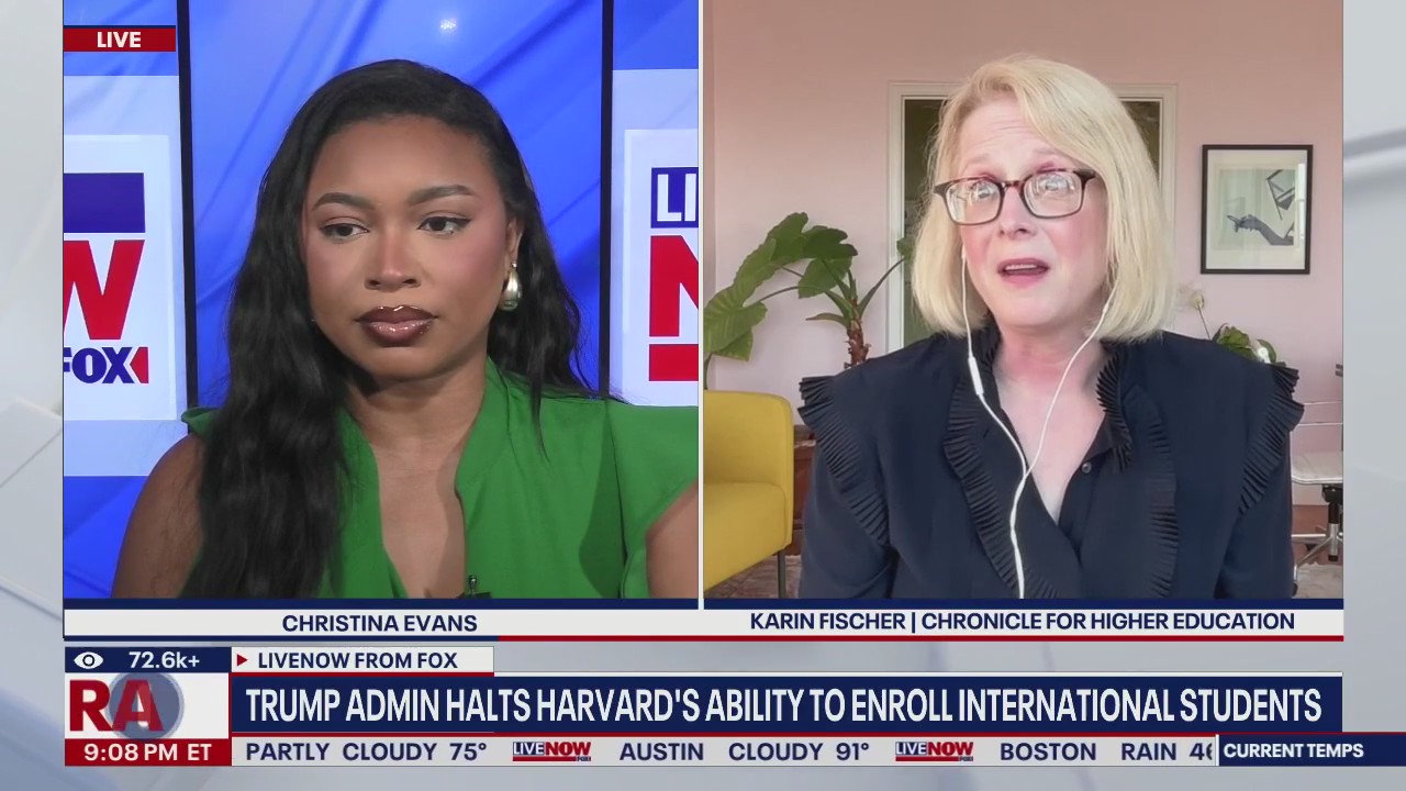 Trump admin terminates Harvard's student visa program