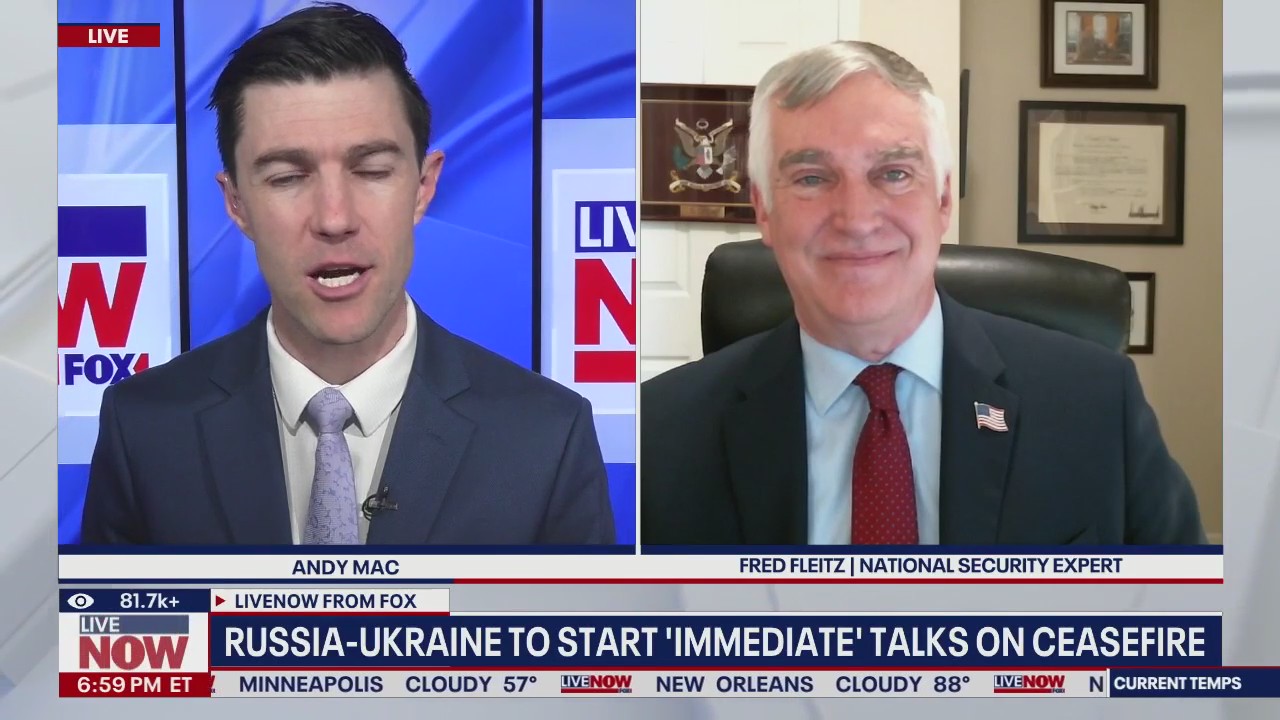 Russia, Ukraine to start ceasefire talks "immediately," Trump says