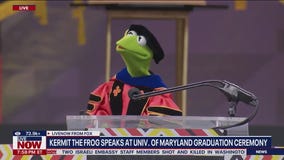 Kermit the Frog speaks at UMD commencement