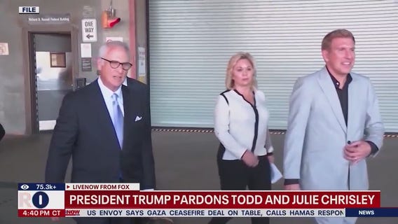 President Trump pardons Todd and Julie Chrisley