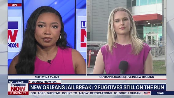 New Orleans jail break: 2 inmates still on the run