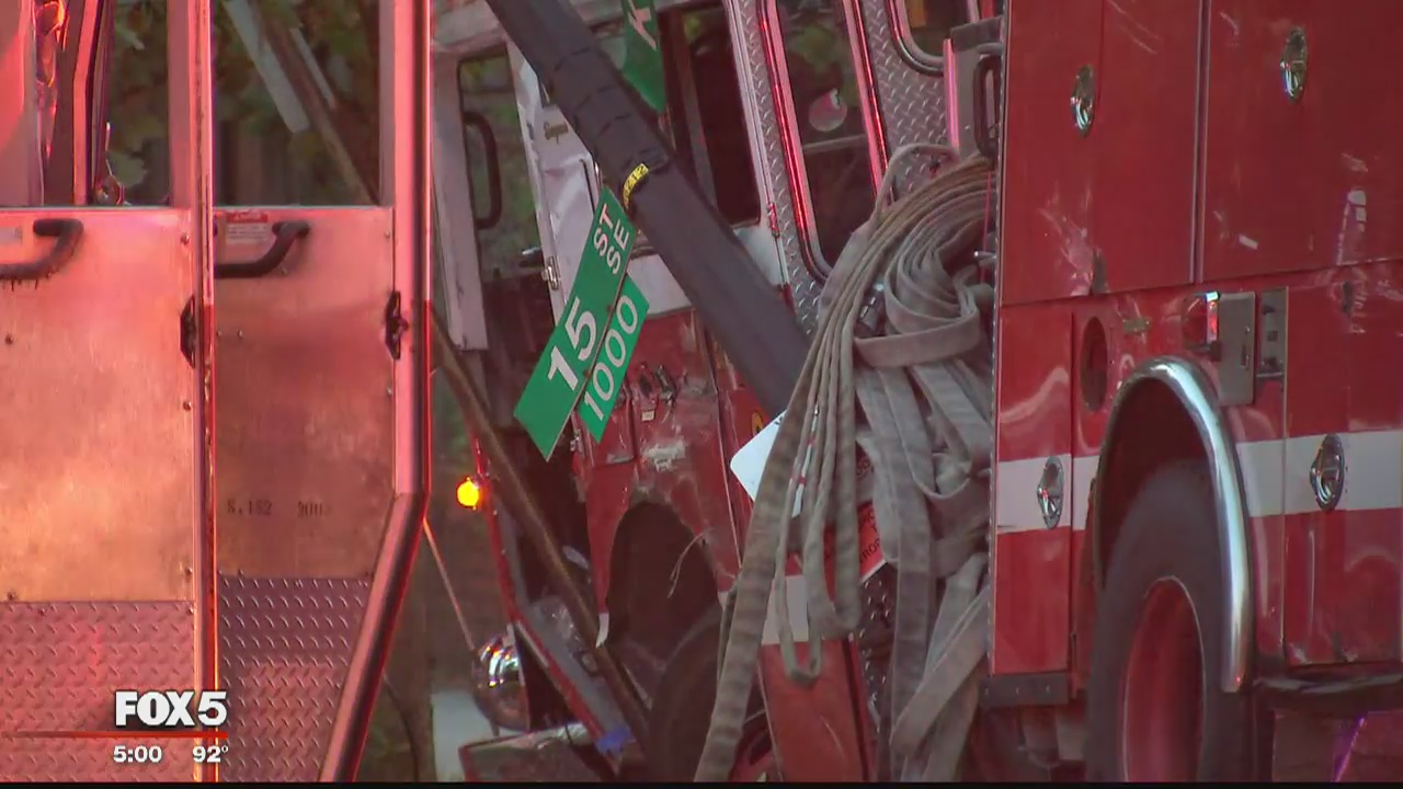 DC fire engine involved in crash that injured 8 firefighters shouldn't have been in service
