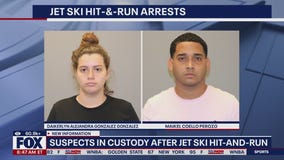 Suspects in custody after jet ski hit-and-run