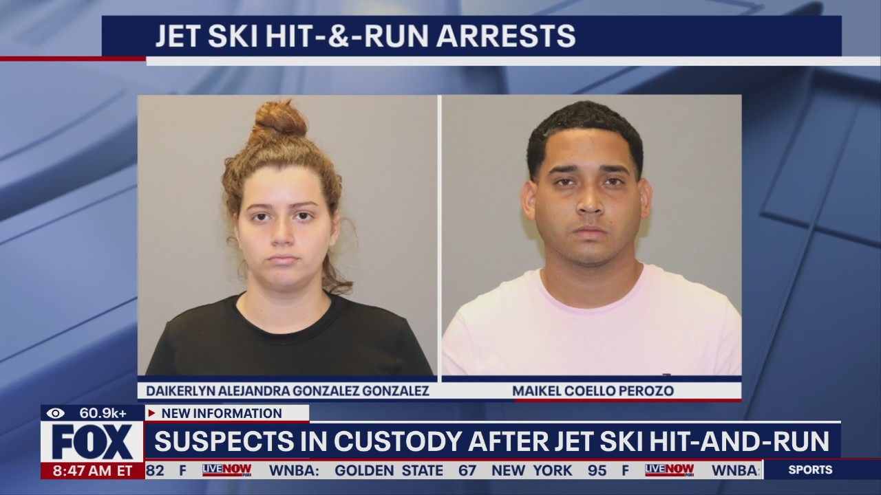 Suspects in custody after jet ski hit-and-run