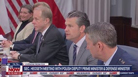Hegseth speaks with Polish deputy PM