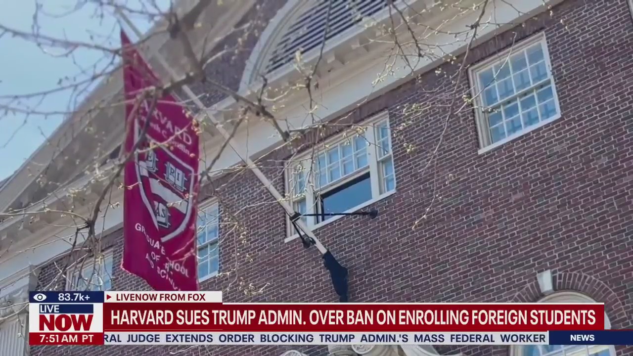 BREAKING: Harvard sues Trump admin.