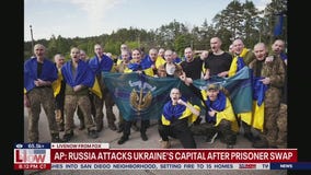 AP: Russia attacks Kyiv following prisoner swap