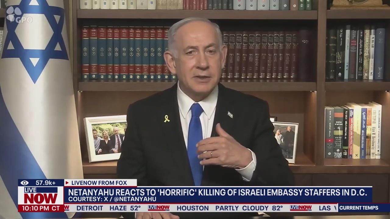 Netanyahu condemns Israeli Embassy staff shooting