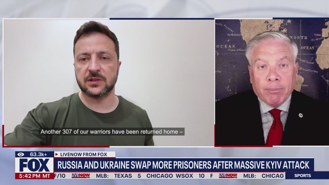 Russia, Ukraine swap more prisoners after Kyiv attack