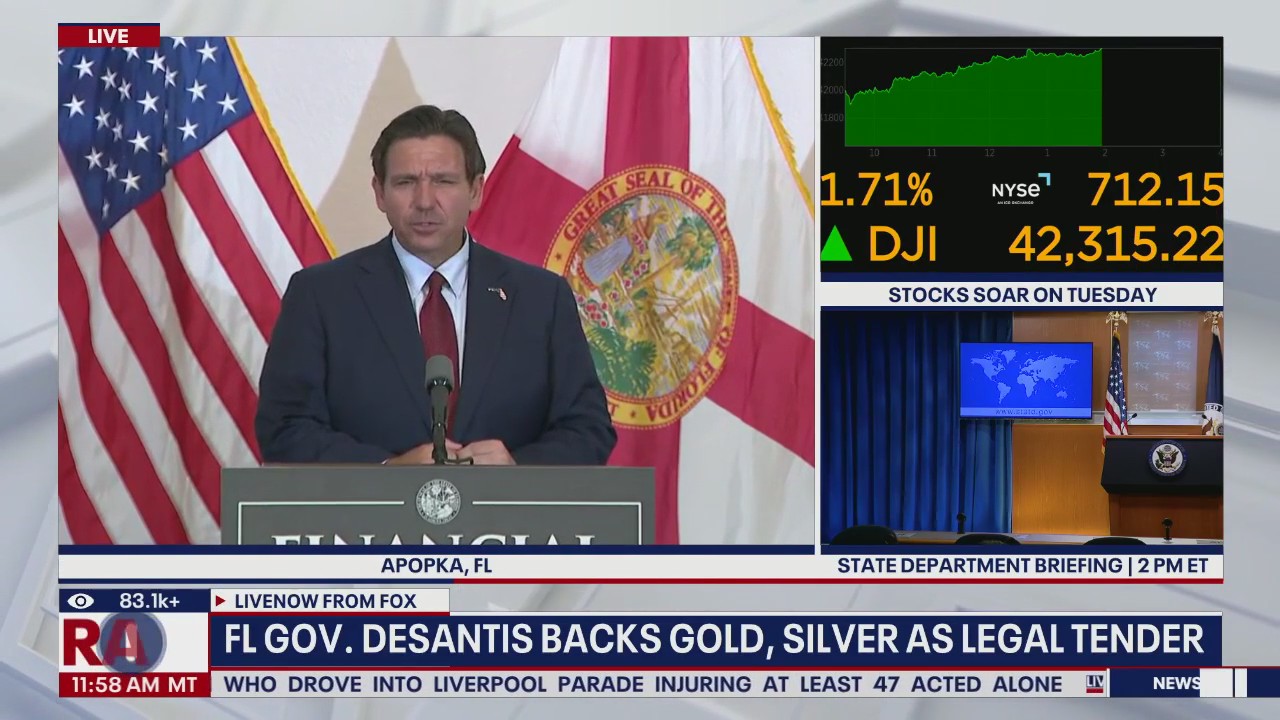 DeSantis says no tax payer money for MLB stadiums