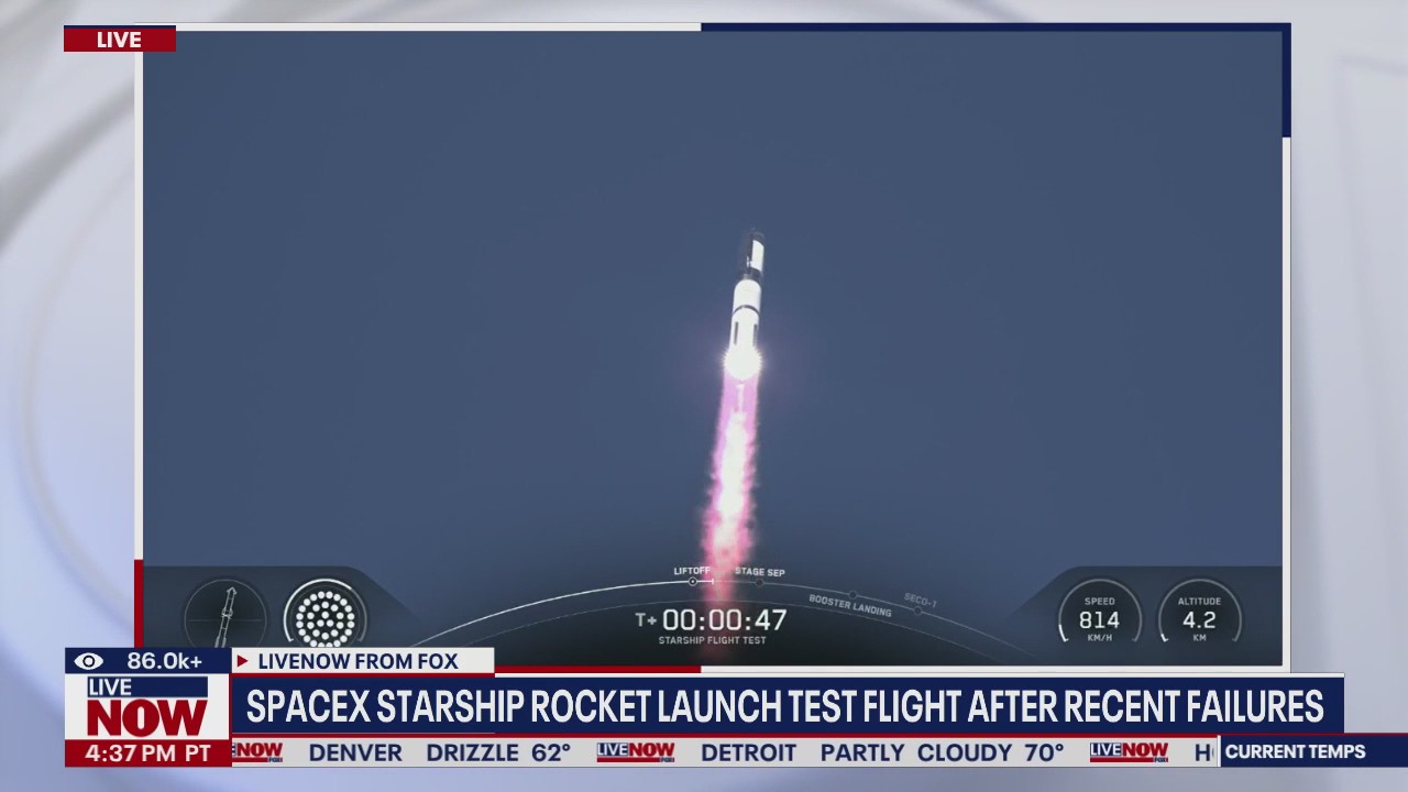 Watch full: SpaceX Starship Number 9 launch