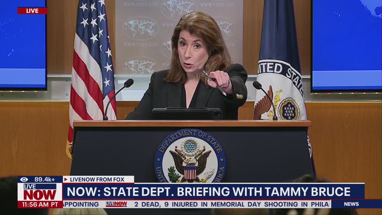 State Department briefing with Tammy Bruce