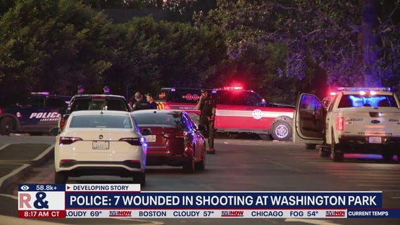 7 wounded in shooting at Washington park