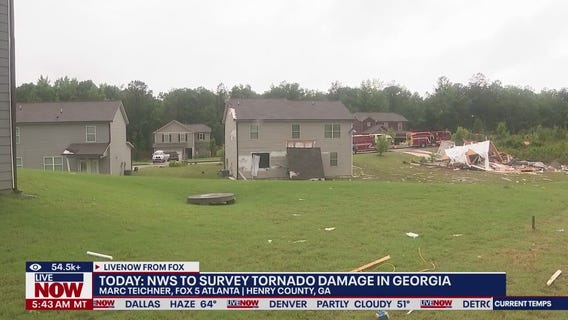 Today: NWS to survey tornado damage in Georgia